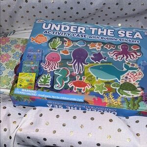 Under the Sea Activity Case with Bubble Stickers